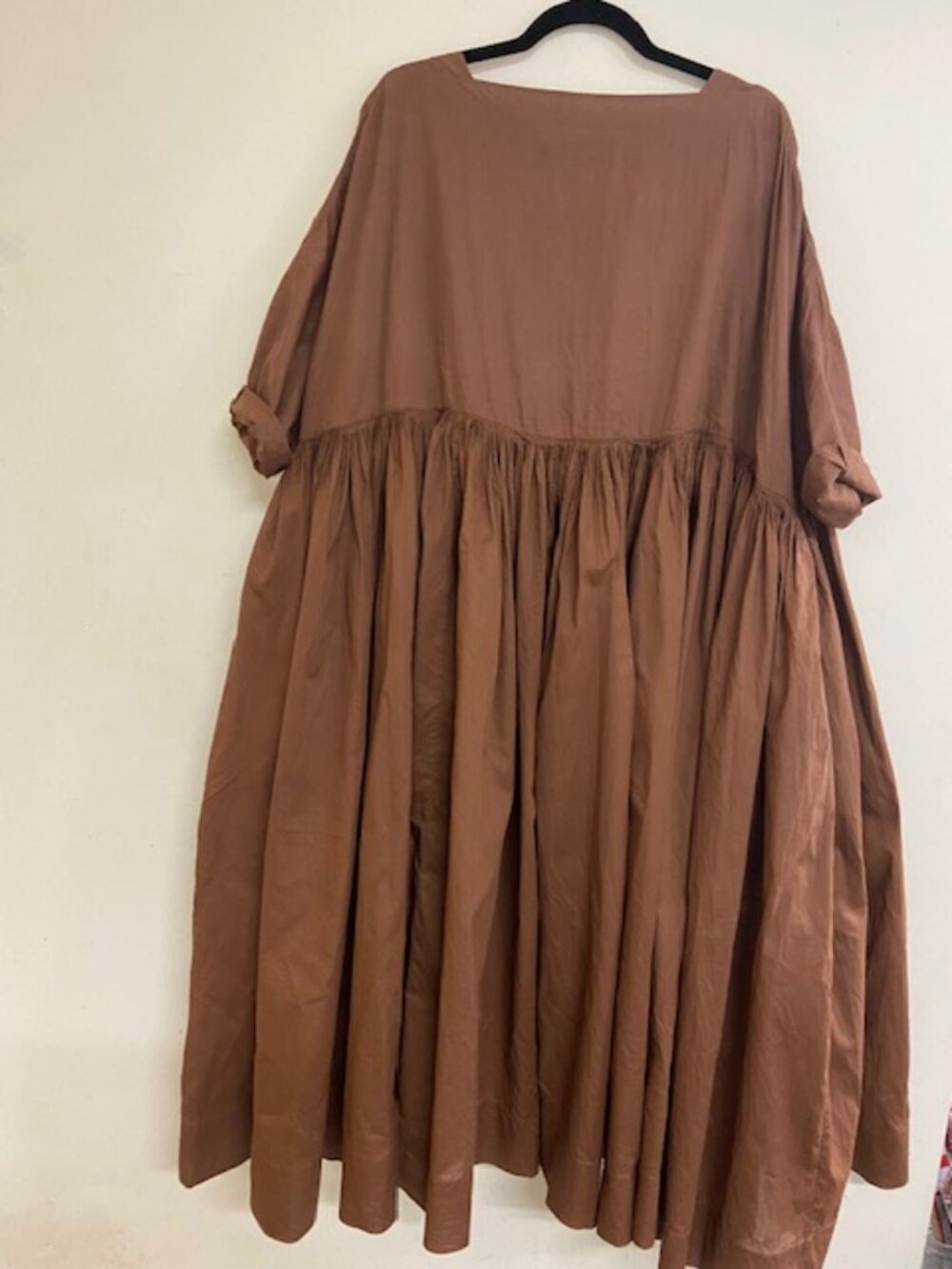 Egg Trading Florence Dress Brown One Size